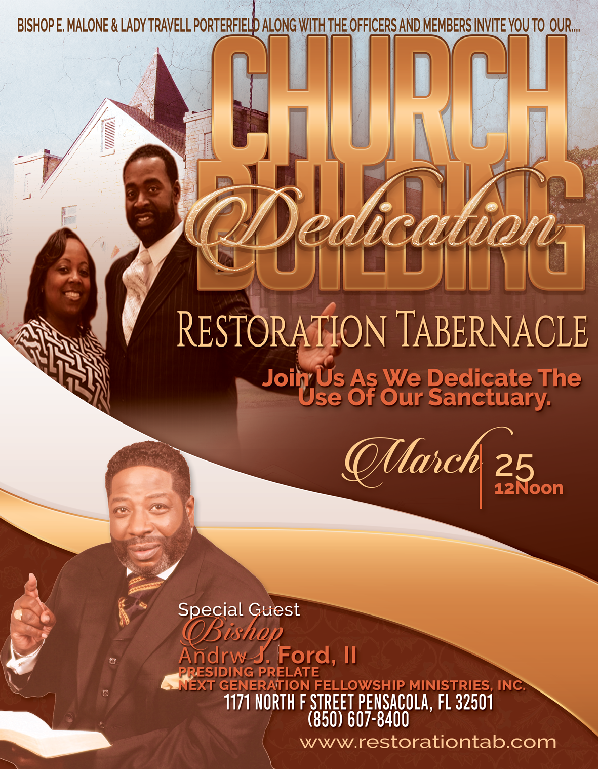 Dedication Announcement